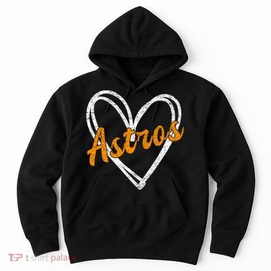 Heartfelt Astros Fan Hoodie