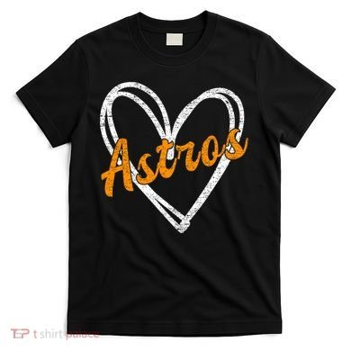Heartfelt Astros Fan T-Shirt