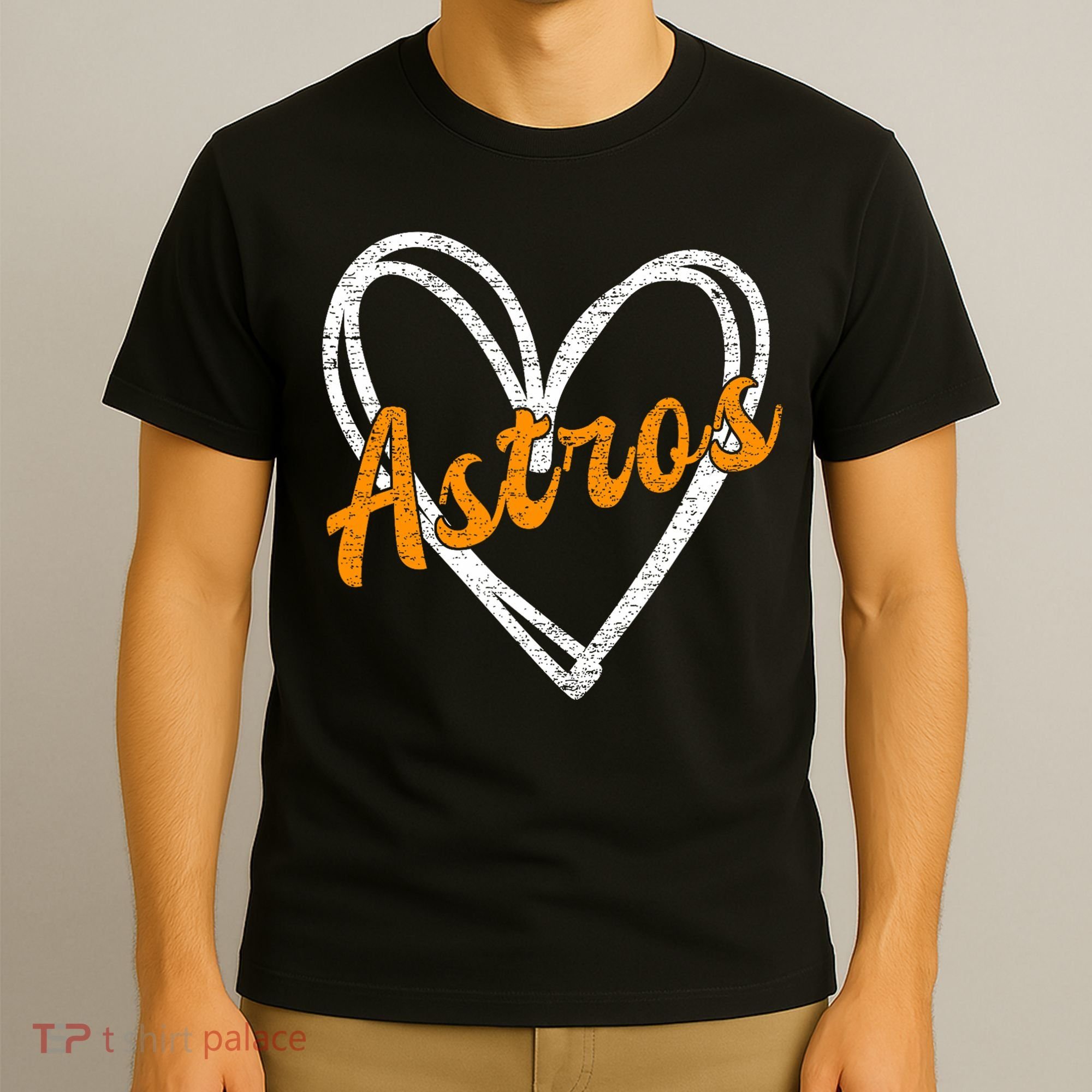 Heartfelt Astros Fan T-Shirt