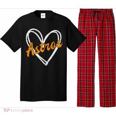 Heartfelt Astros Fan Pajama Set