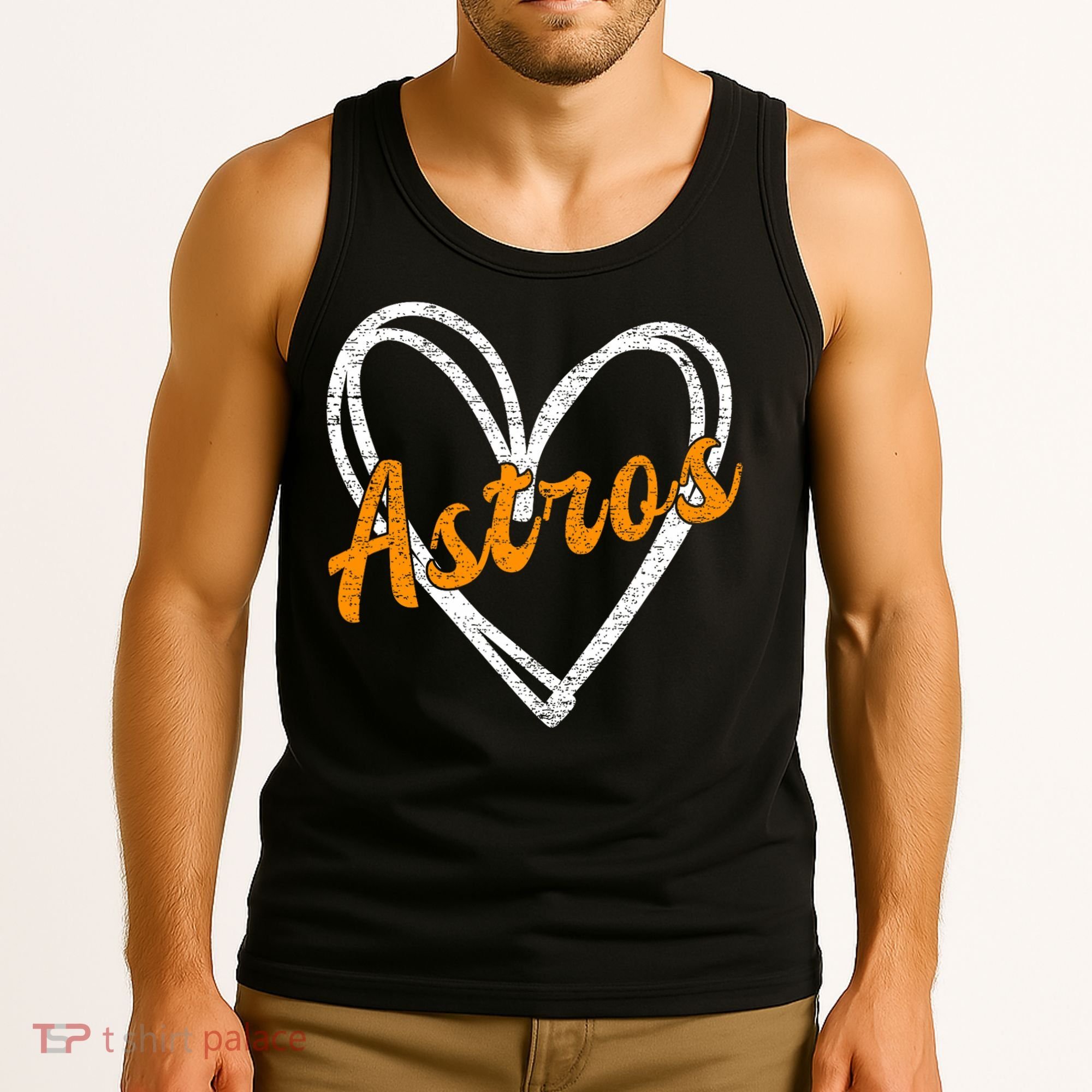 Heartfelt Astros Fan Tank Top