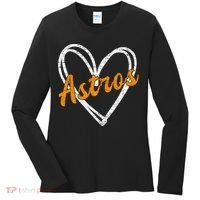 Heartfelt Astros Fan Women's Long Sleeve Shirt thumb 0
