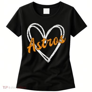 Heartfelt Astros Fan Women's T-Shirt