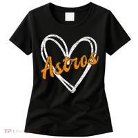 Heartfelt Astros Fan Women's T-Shirt thumb 0