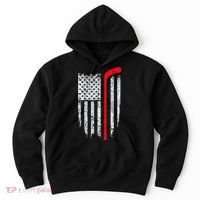 Hockey American Flag Hockey Hoodie thumb 0