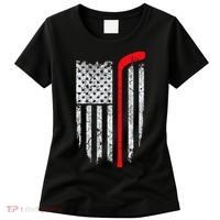 Hockey American Flag Hockey Women's T-Shirt thumb 0