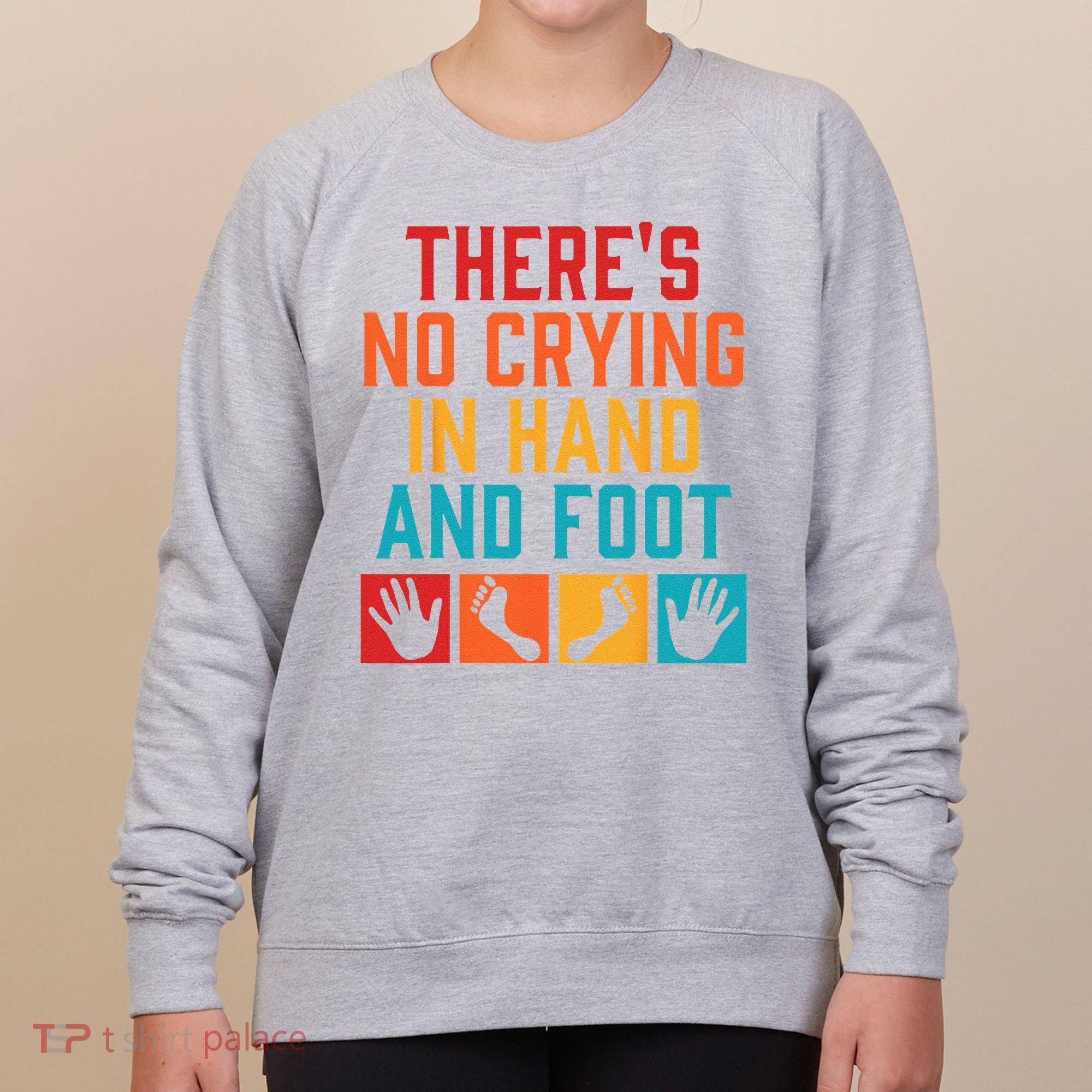 Hand And Foot Card Game Funny Hand And Foot Game Women's Sweatshirt