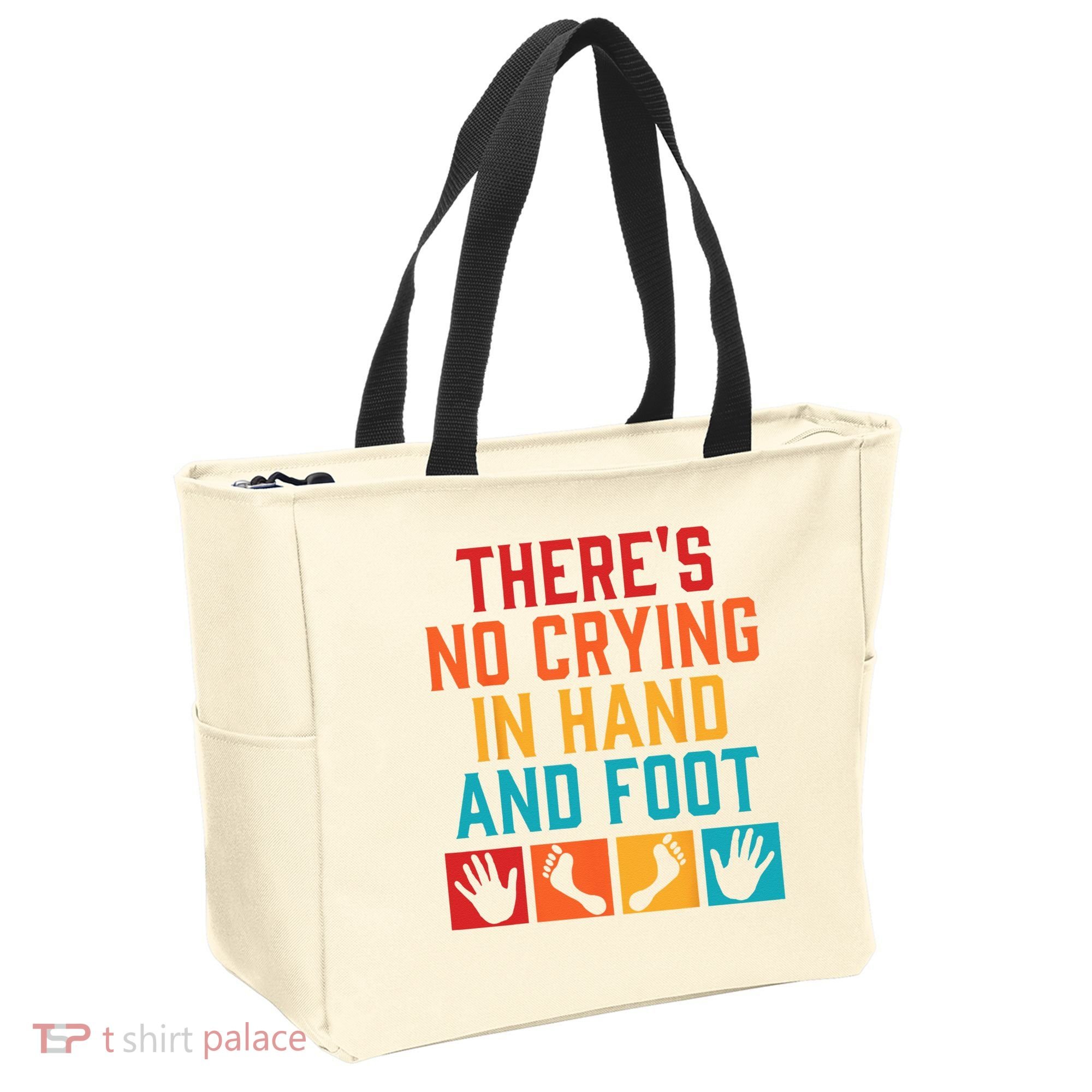 Hand And Foot Card Game Funny Hand And Foot Game Tote Bag