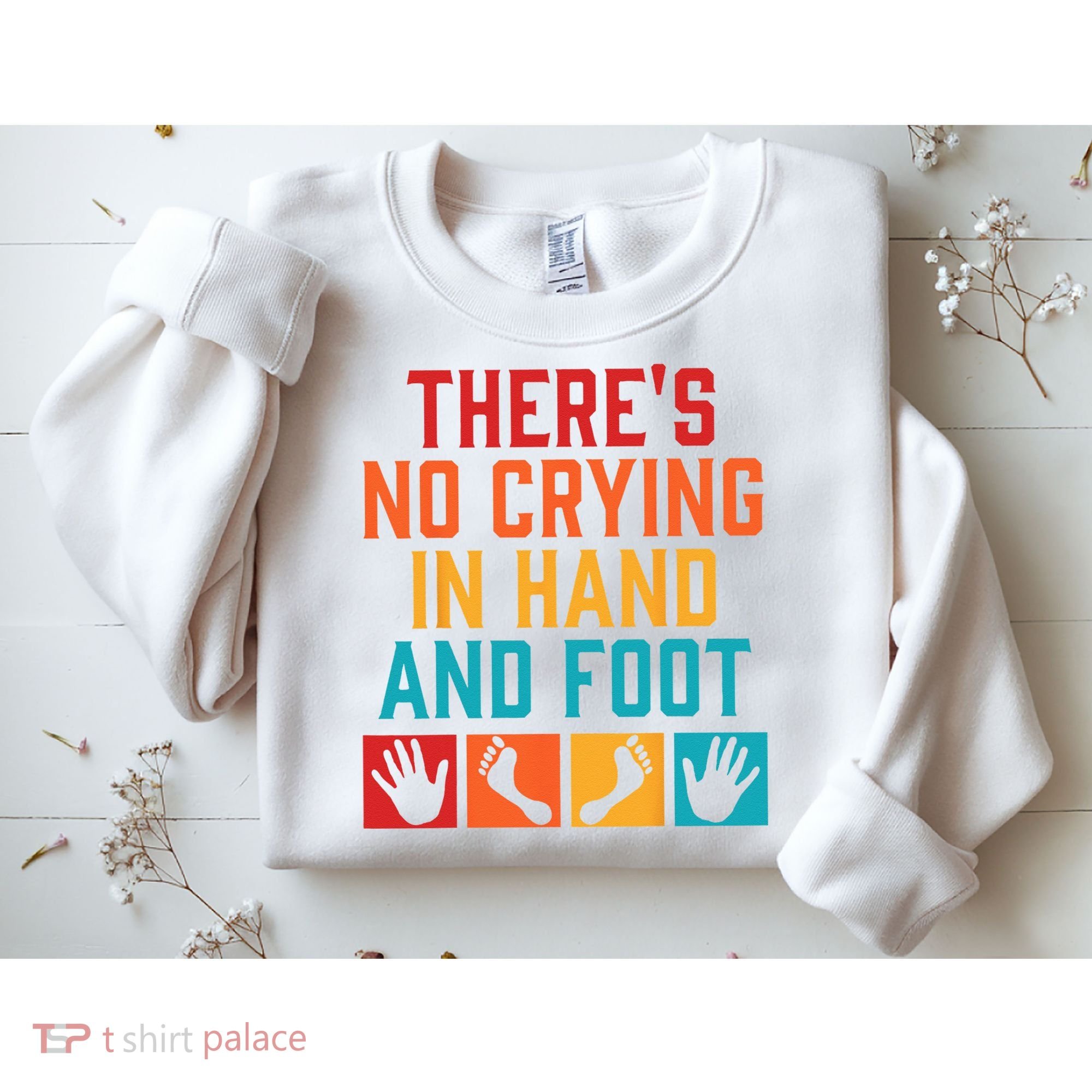 Hand And Foot Card Game Funny Hand And Foot Game Sweatshirt
