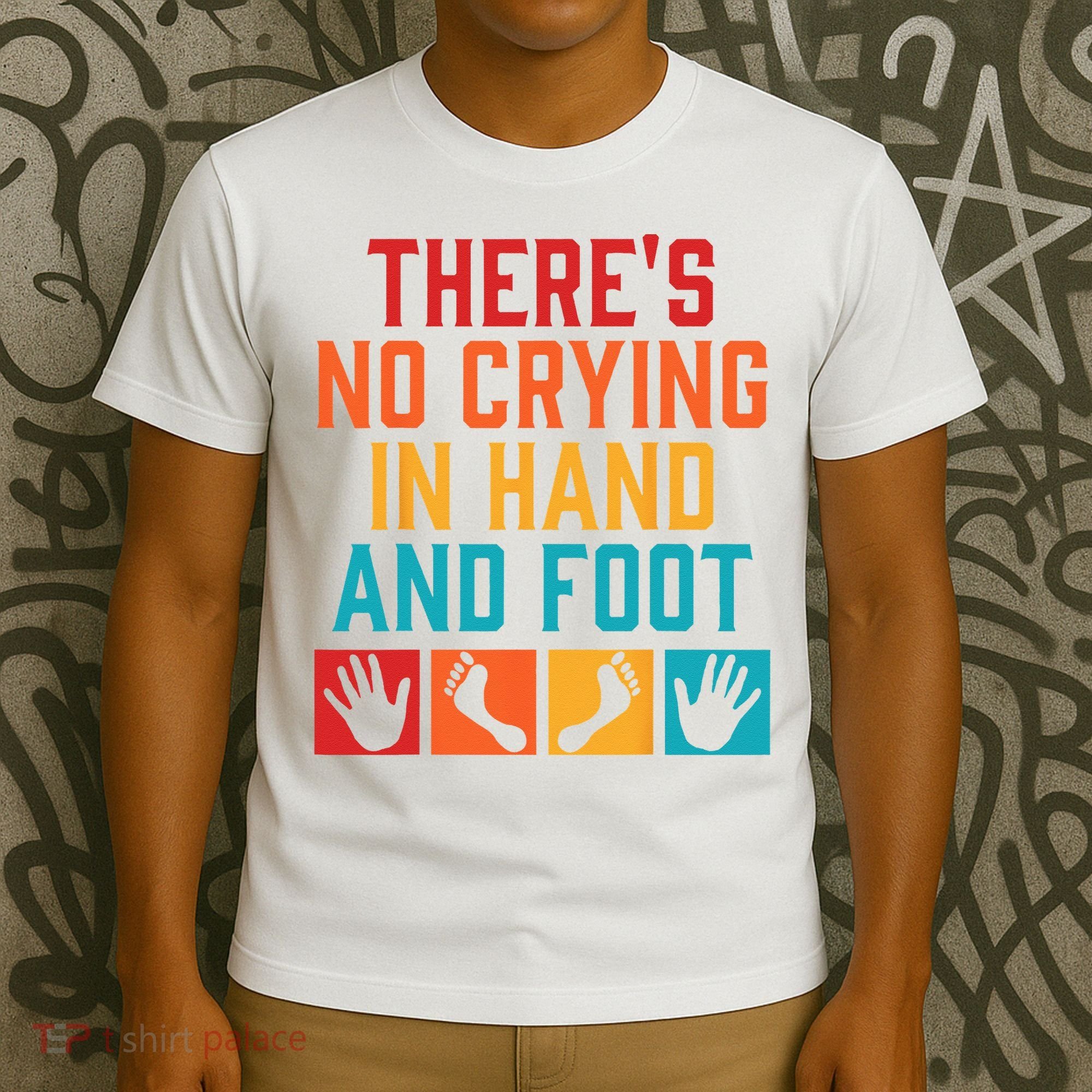 Hand And Foot Card Game Funny Hand And Foot Game T-Shirt