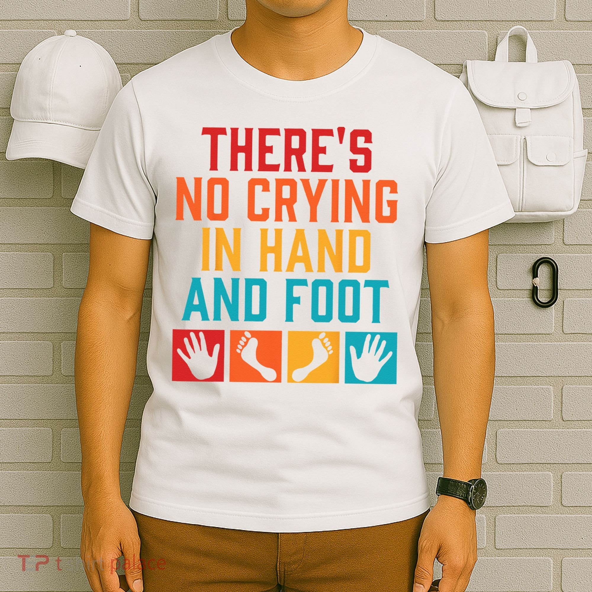 Hand And Foot Card Game Funny Hand And Foot Game T-Shirt
