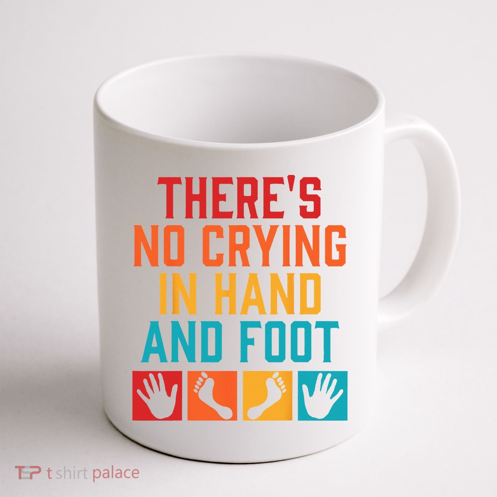 Hand And Foot Card Game Funny Hand And Foot Game Coffee Mug