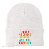 Hand And Foot Card Game Funny Hand And Foot Game Beanie thumb 0