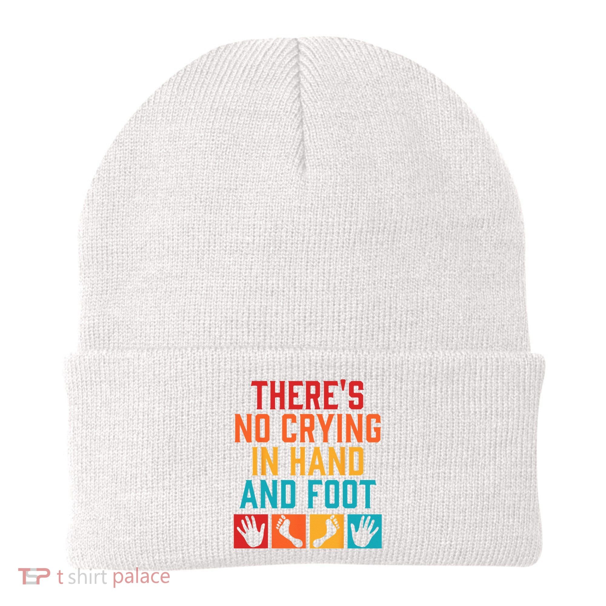 Hand And Foot Card Game Funny Hand And Foot Game Beanie