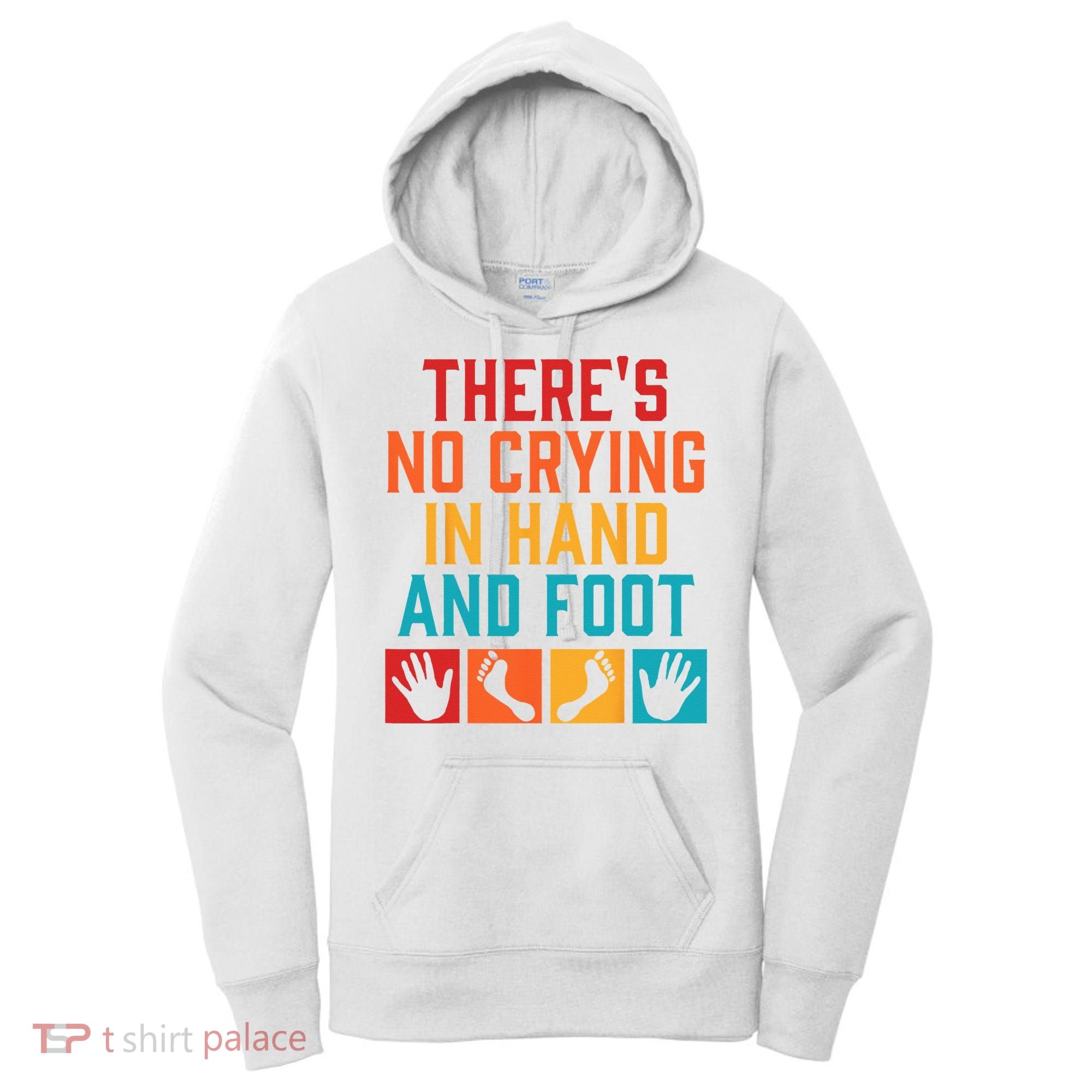 Hand And Foot Card Game Funny Hand And Foot Game Women's Hoodie