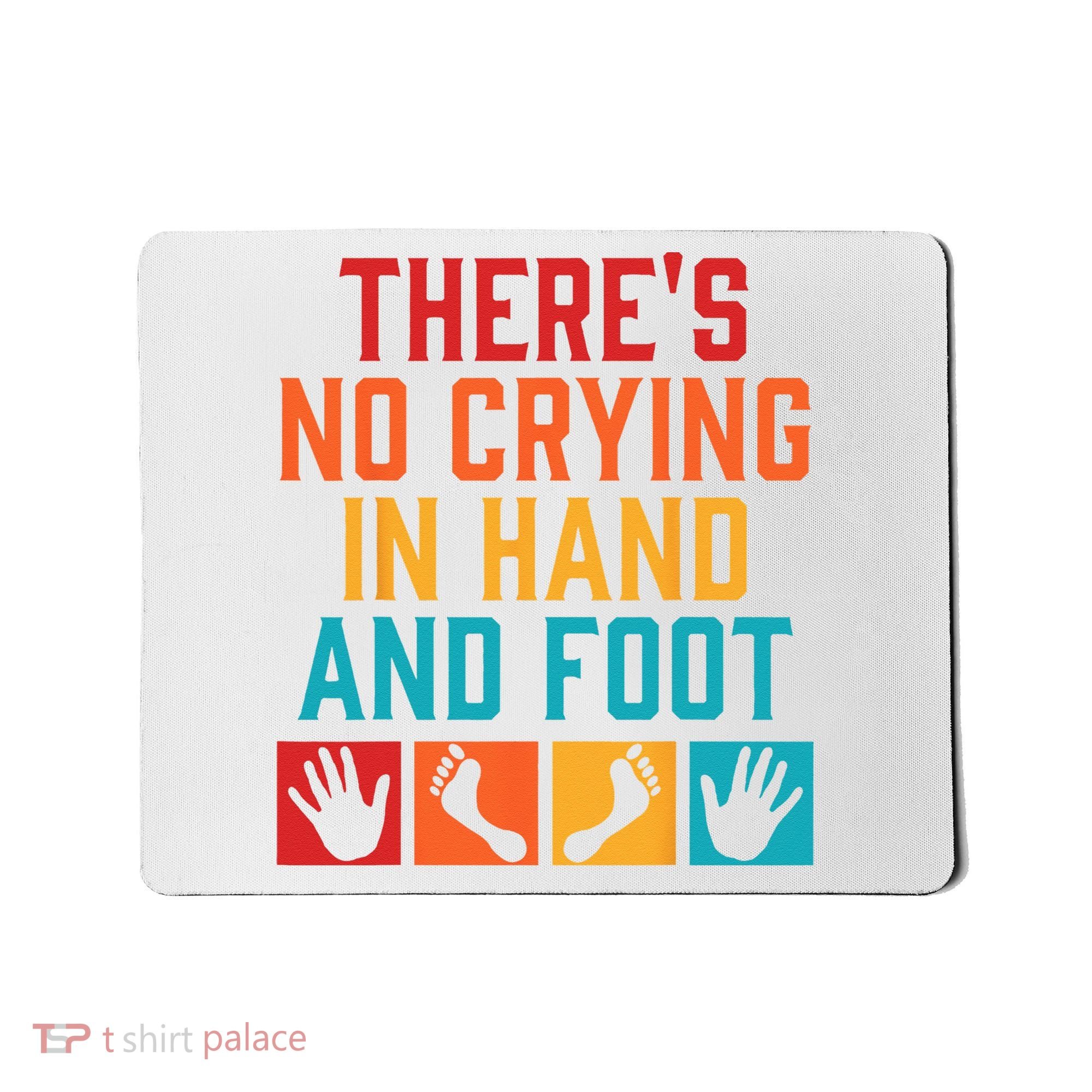 Hand And Foot Card Game Funny Hand And Foot Game Mousepad