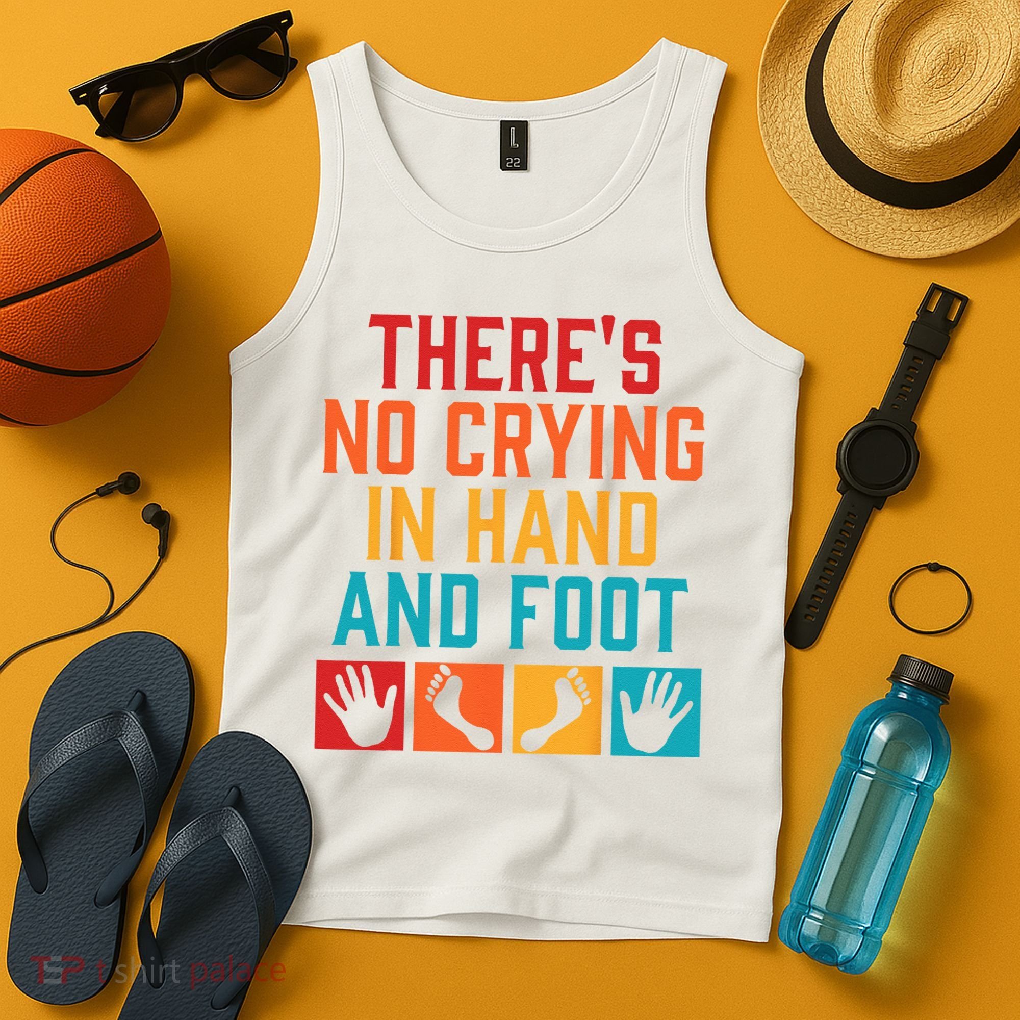 Hand And Foot Card Game Funny Hand And Foot Game Tank Top