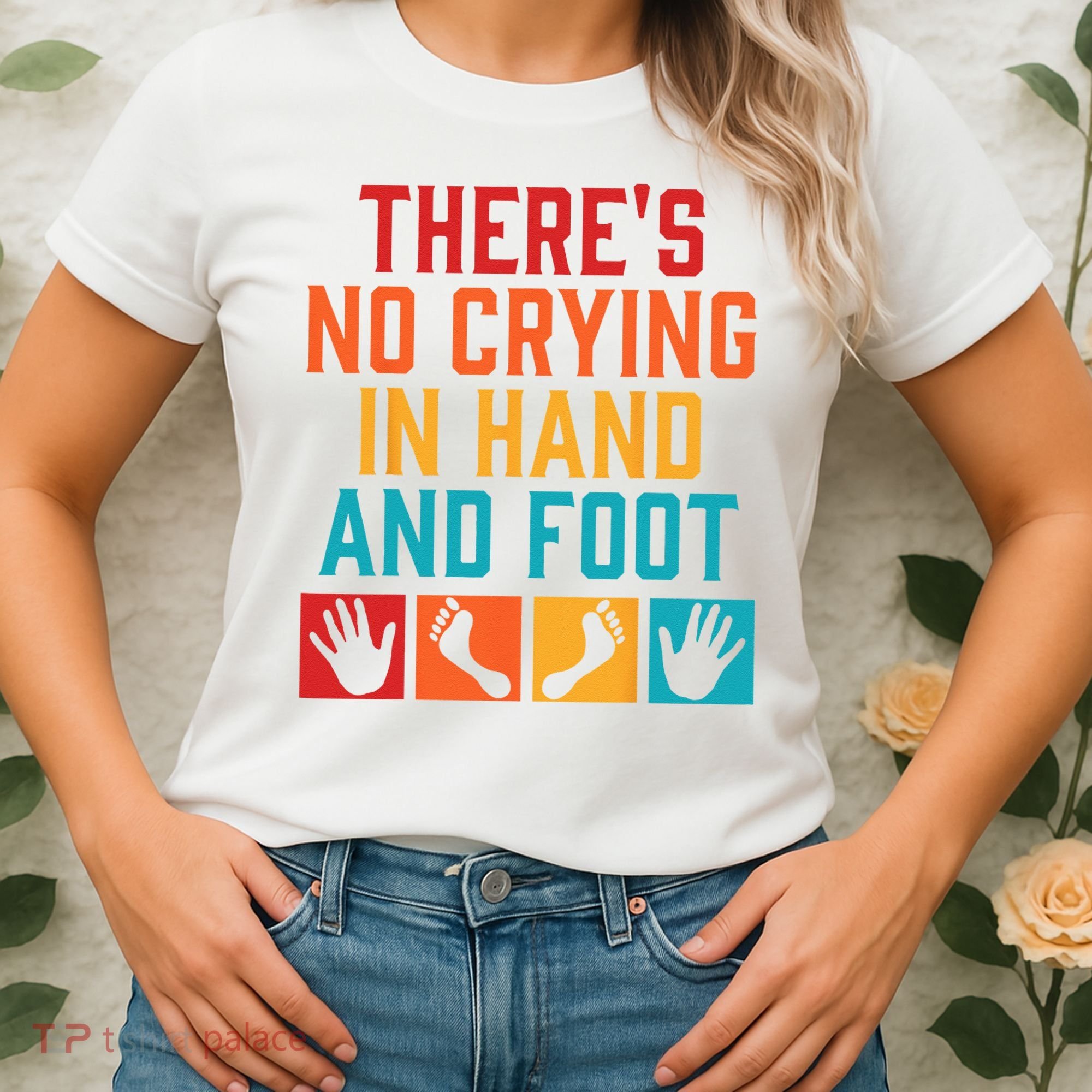 Hand And Foot Card Game Funny Hand And Foot Game Women's T-Shirt