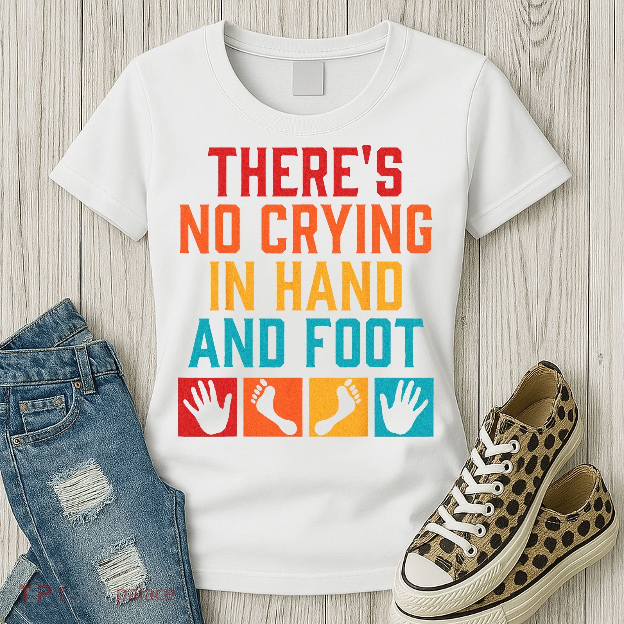 Hand And Foot Card Game Funny Hand And Foot Game Women's T-Shirt