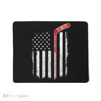 Hockey American Flag  Hockey Flag  Mousepad thumb 0