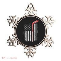 Hockey American Flag  Hockey Flag  Ornament thumb 0