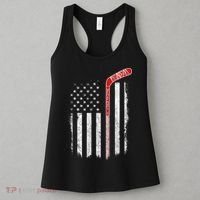 Hockey American Flag  Hockey Flag  Women's Tank Top thumb 3