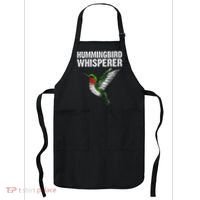 Hummingbird Art For Women Bird Watcher Apron thumb 0