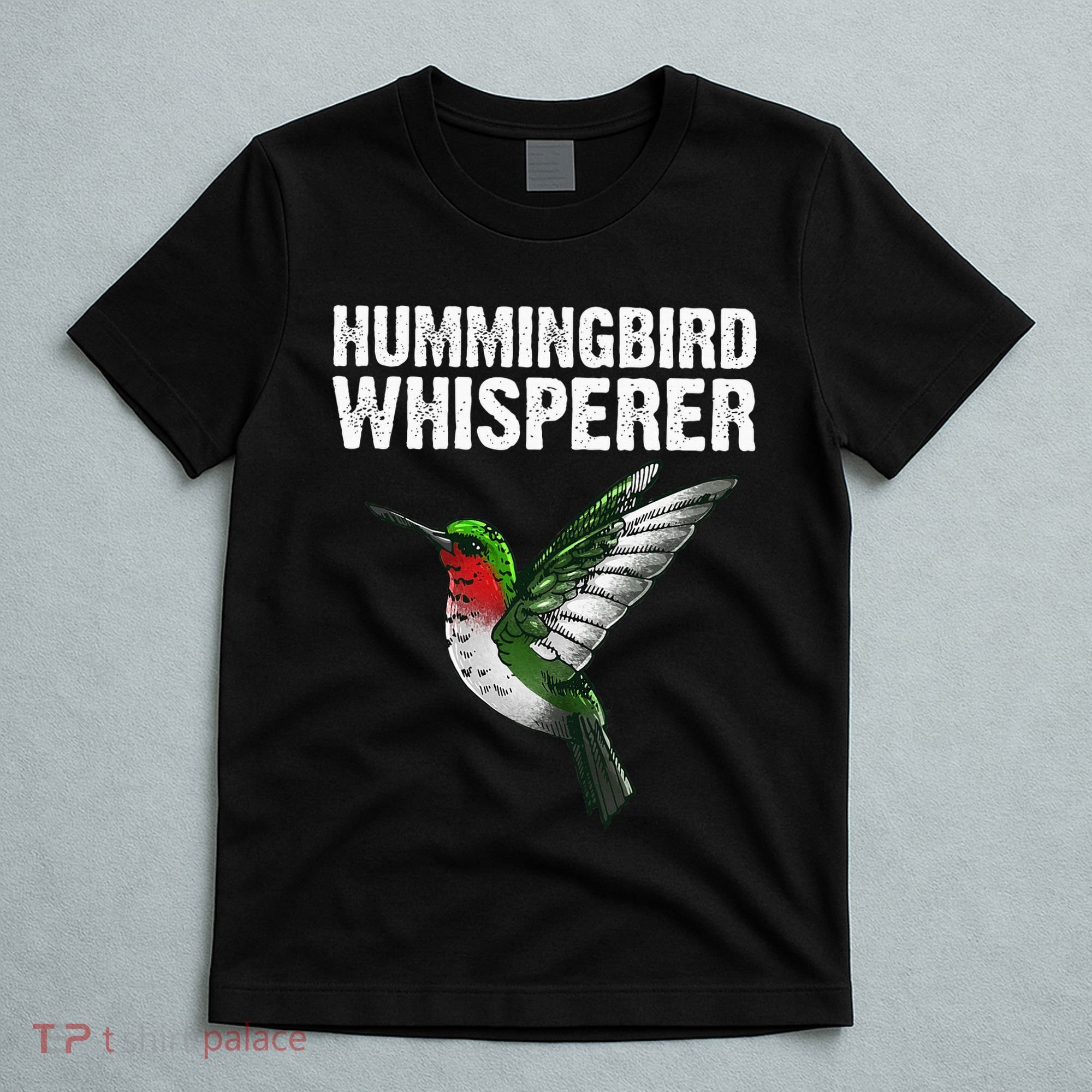 Hummingbird Art For Women Bird Watcher T-Shirt