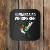 Hummingbird Art For Women Bird Watcher Coaster thumb 0