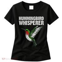 Hummingbird Art For Women Bird Watcher Women's T-Shirt thumb 0