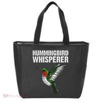 Hummingbird Art For Women Bird Watcher Tote Bag thumb 0
