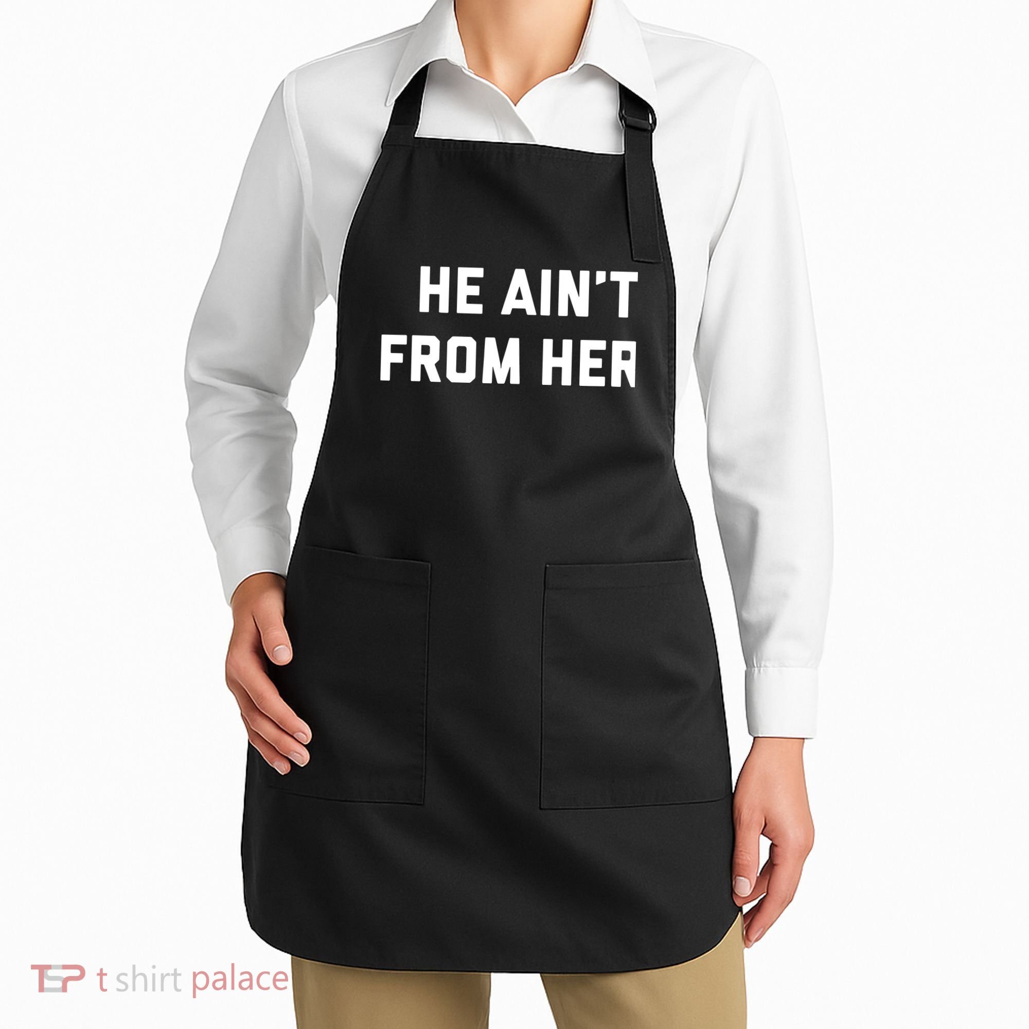 He Aint From Here Proud Represent Kentucky Apron
