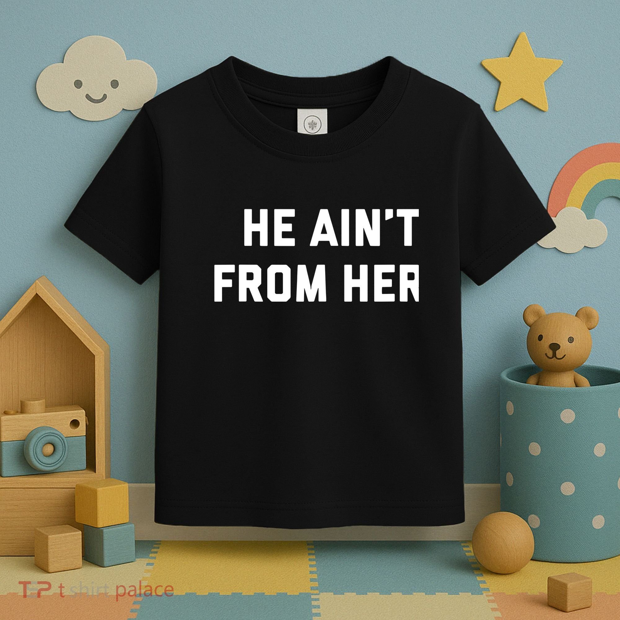 He Aint From Here Proud Represent Kentucky Toddler T-Shirt