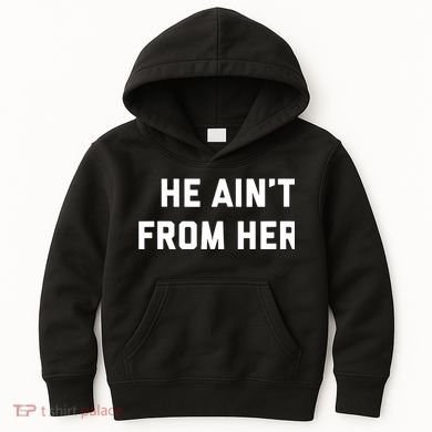 He Aint From Here Proud Represent Kentucky Kids Hoodie
