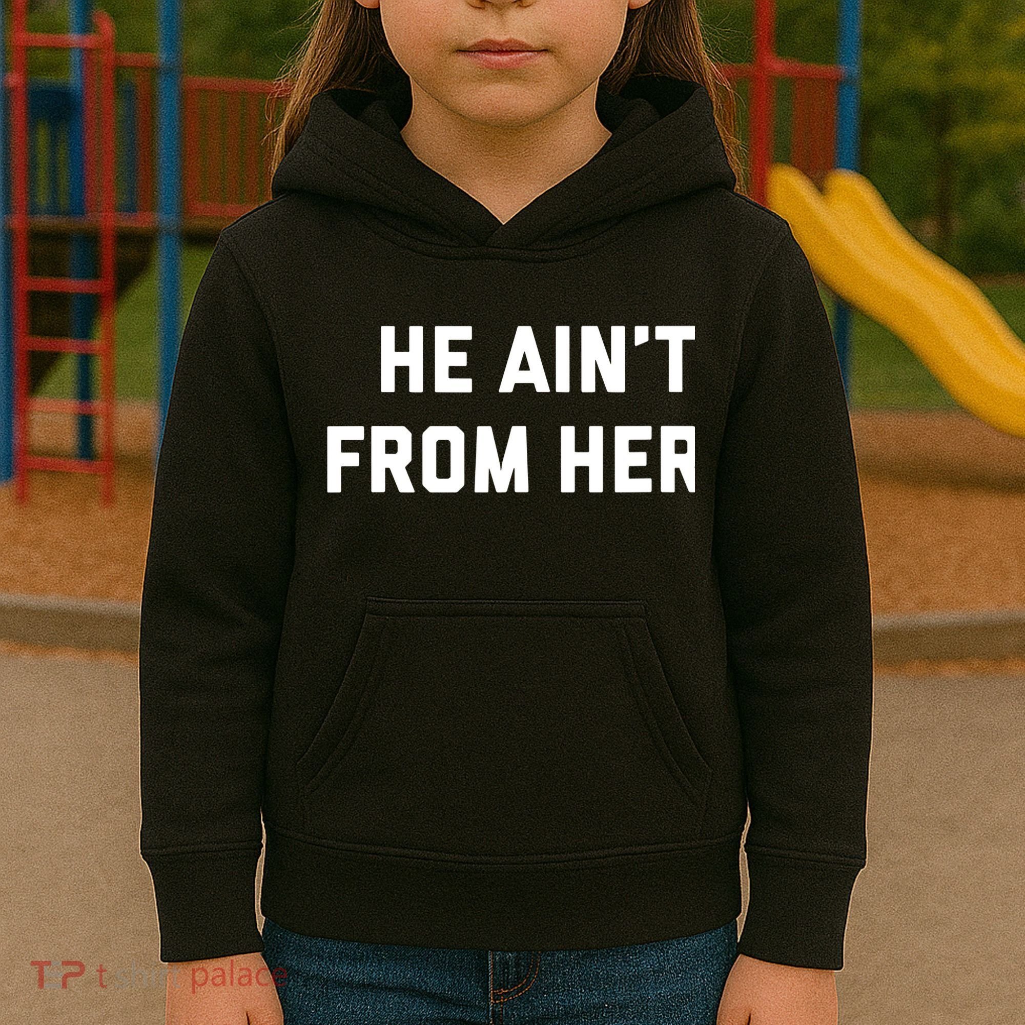 He Aint From Here Proud Represent Kentucky Kids Hoodie
