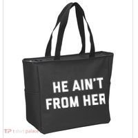 He Aint From Here Proud Represent Kentucky Tote Bag thumb 2