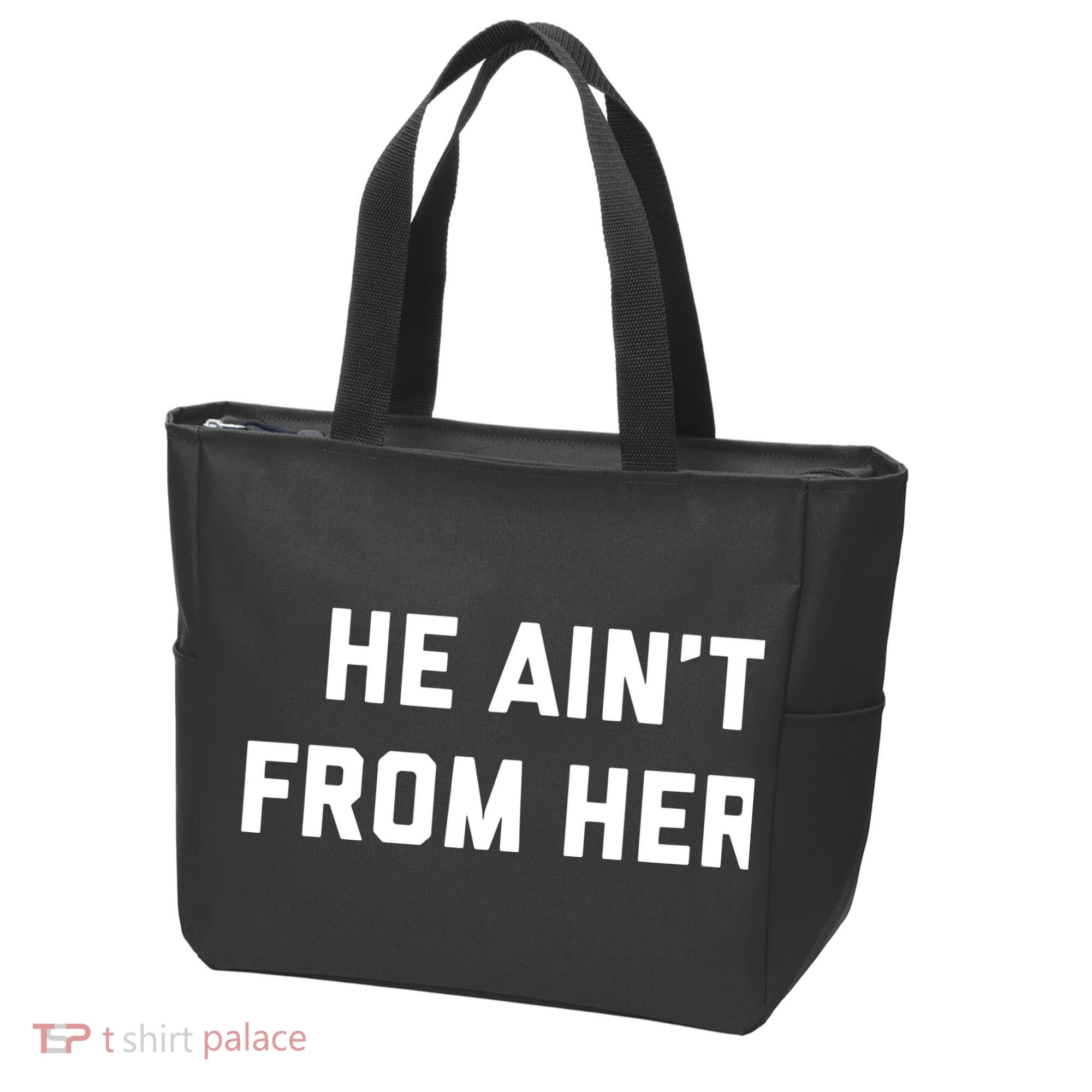 He Aint From Here Proud Represent Kentucky Tote Bag