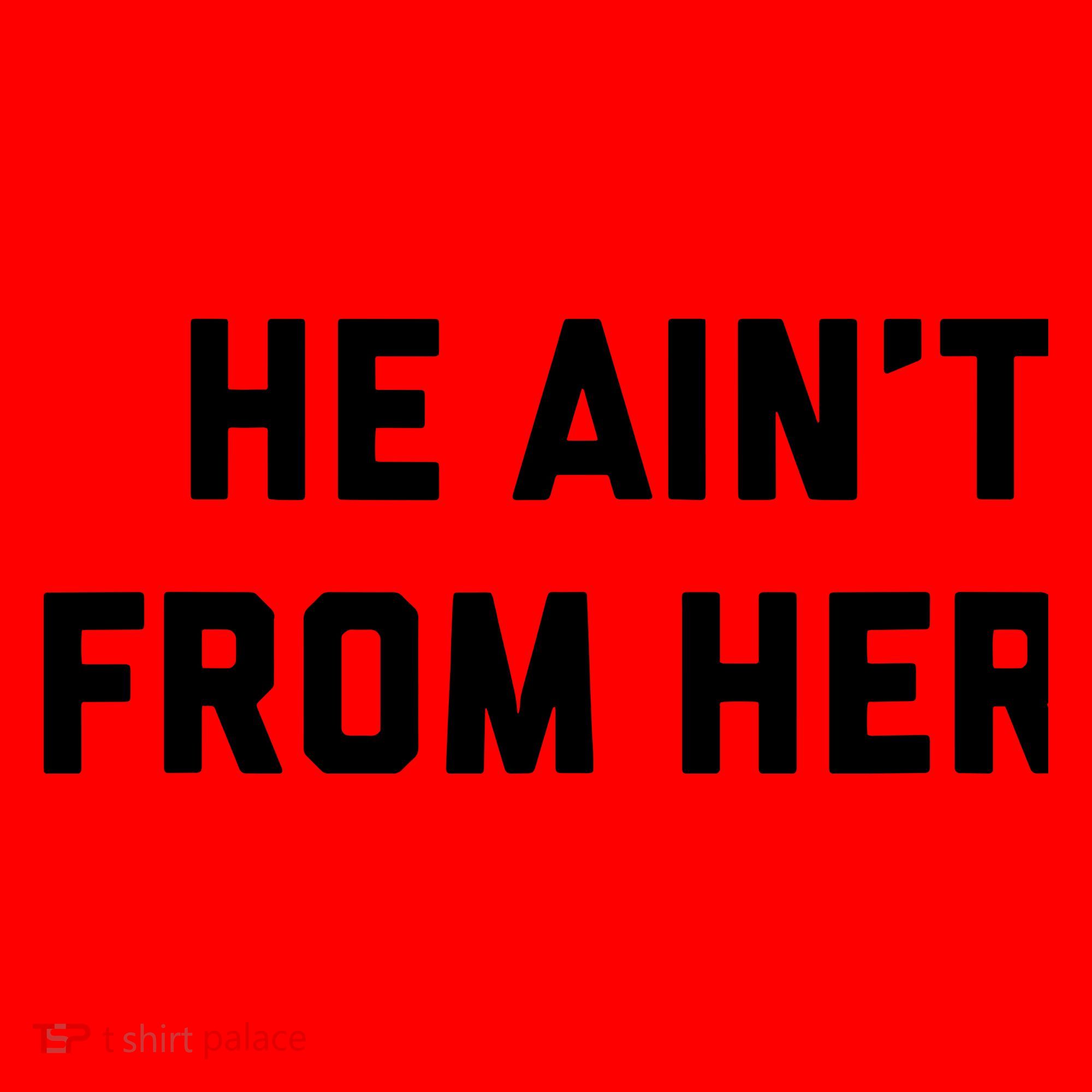 He Aint From Here Proud Represent Kentucky Santa Hat