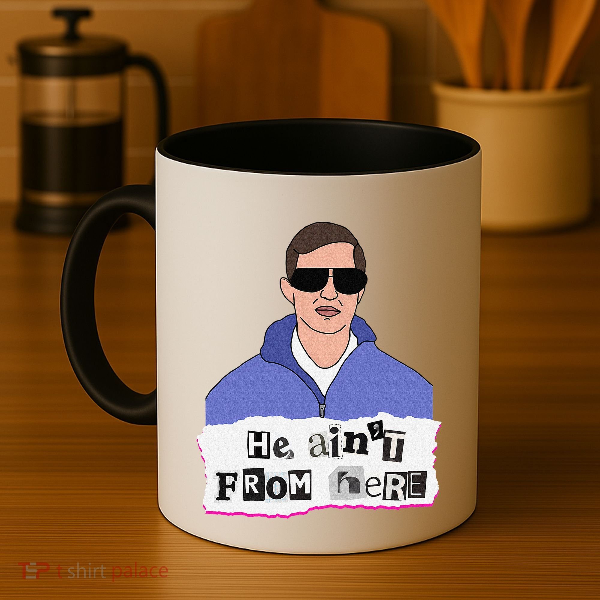 He AinT From Here Coffee Mug