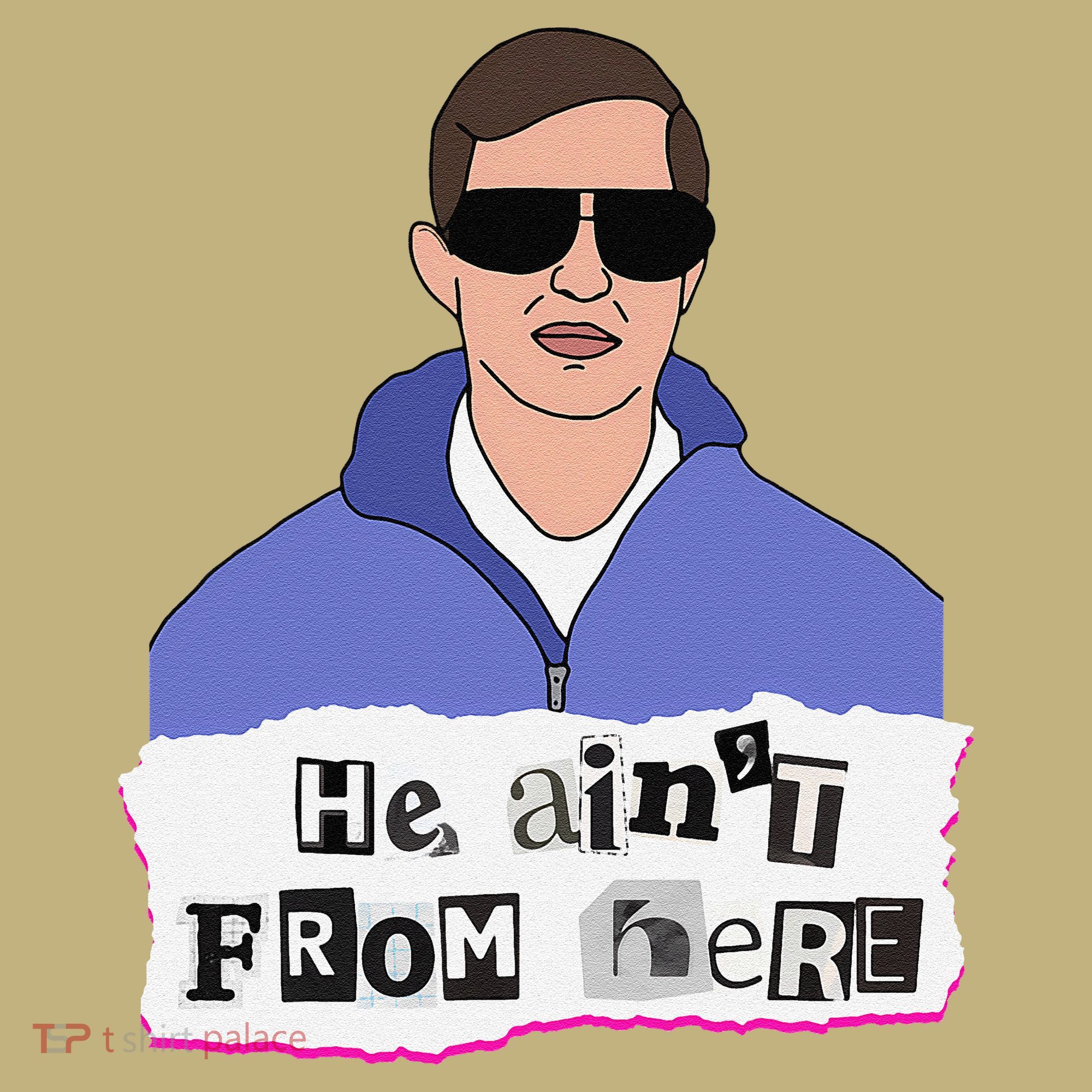 He AinT From Here Mousepad
