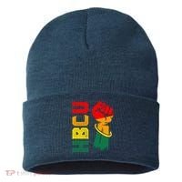 Hbcu Alumni For And Black College Sustainable Knit Beanie thumb 0
