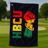 Hbcu Alumni For And Black College Golf Towel thumb 1