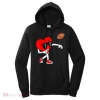 Heart American Football Valentines Day Women's Hoodie thumb 0