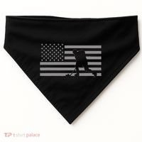 Hockey American Flag Hockey USA-Made Doggie Bandana thumb 0