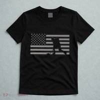 Hockey American Flag Hockey T-Shirt thumb 5