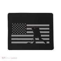 Hockey American Flag Hockey Mousepad thumb 0