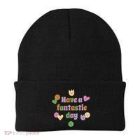 Have A Fantastic Day Smiley Beanie thumb 0