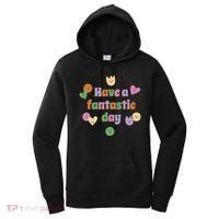 Have A Fantastic Day Smiley Women's Hoodie thumb 0