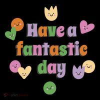 Have A Fantastic Day Smiley Toddler Hoodie thumb 2