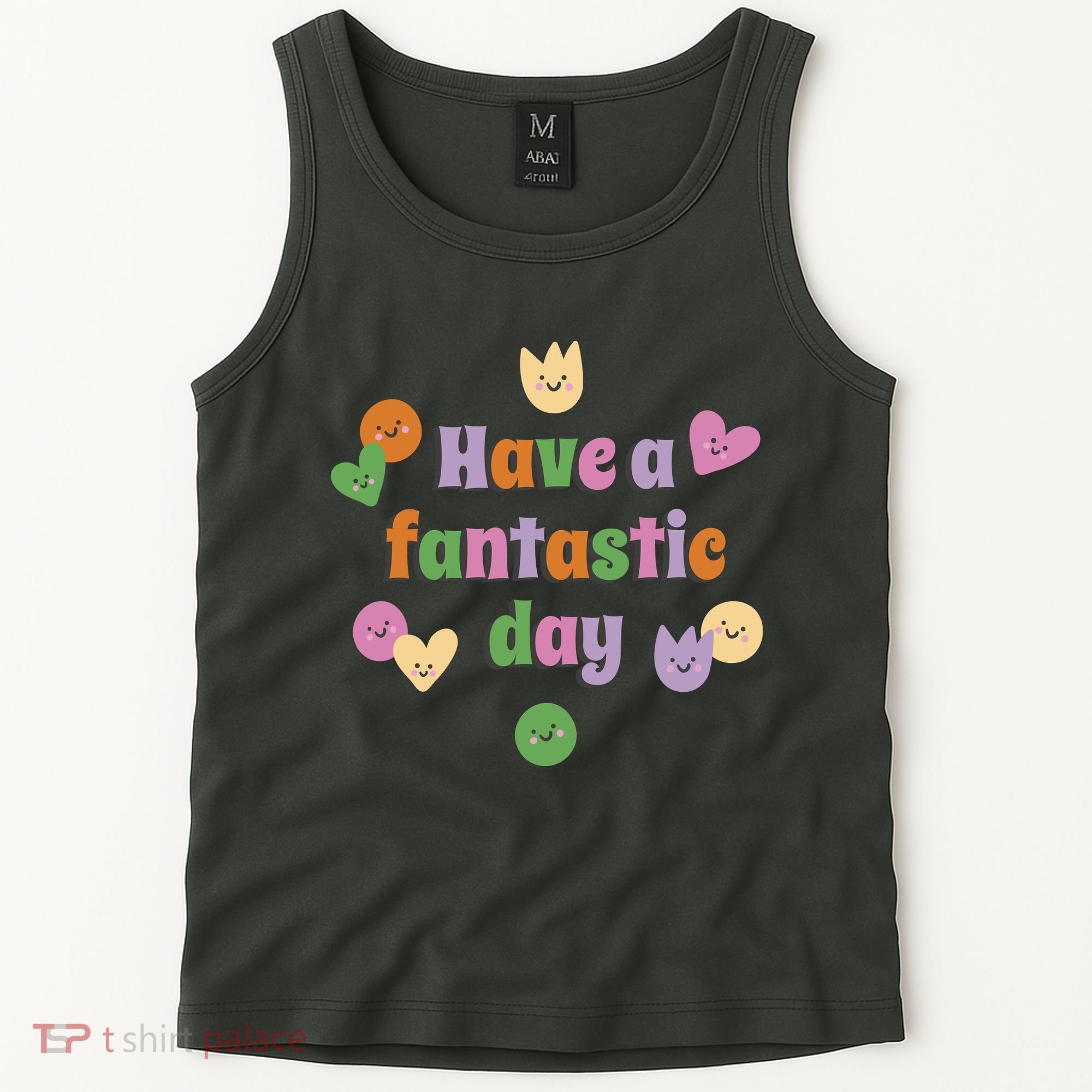 Have A Fantastic Day Smiley Tank Top